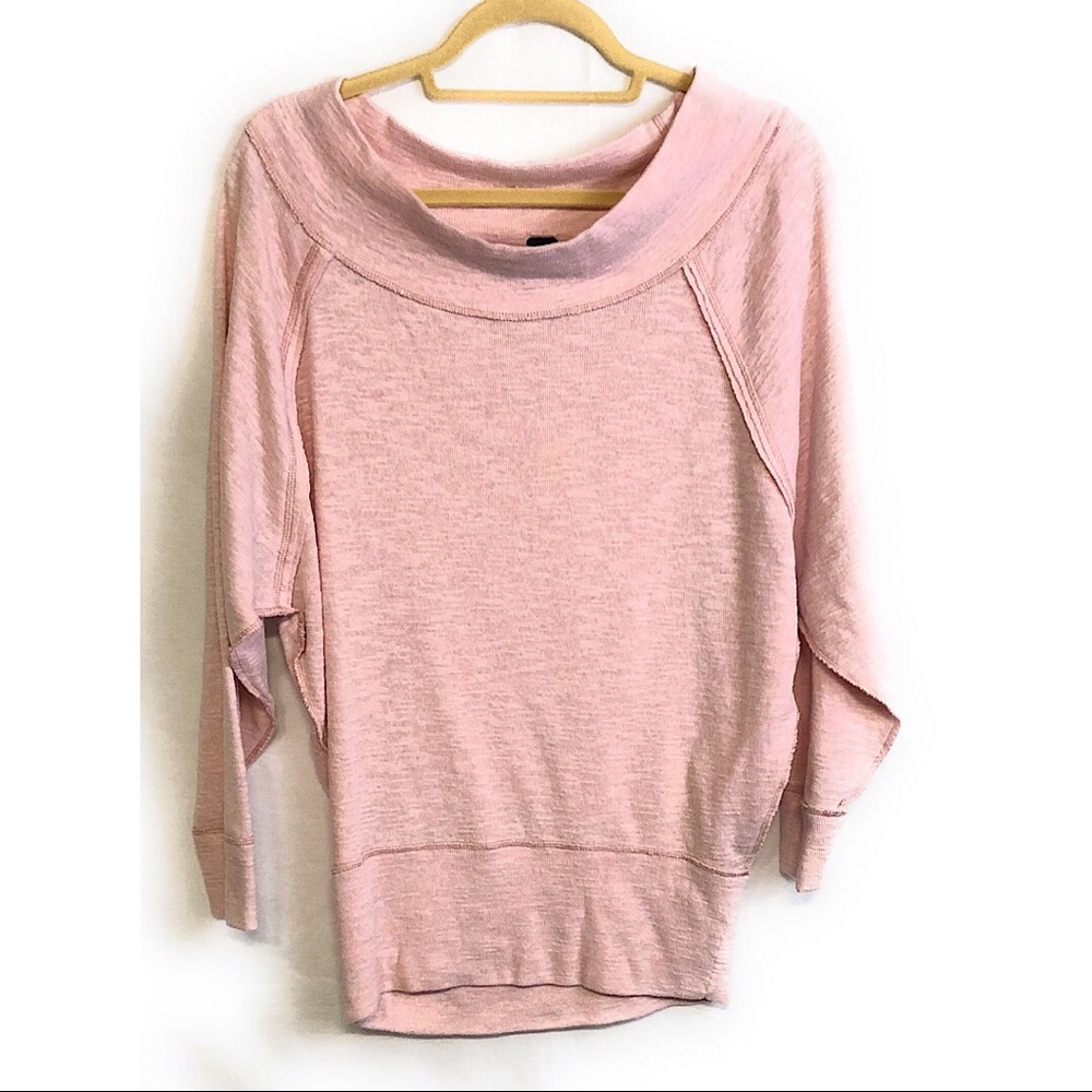 Free People Off shoulder/wide neck top Small